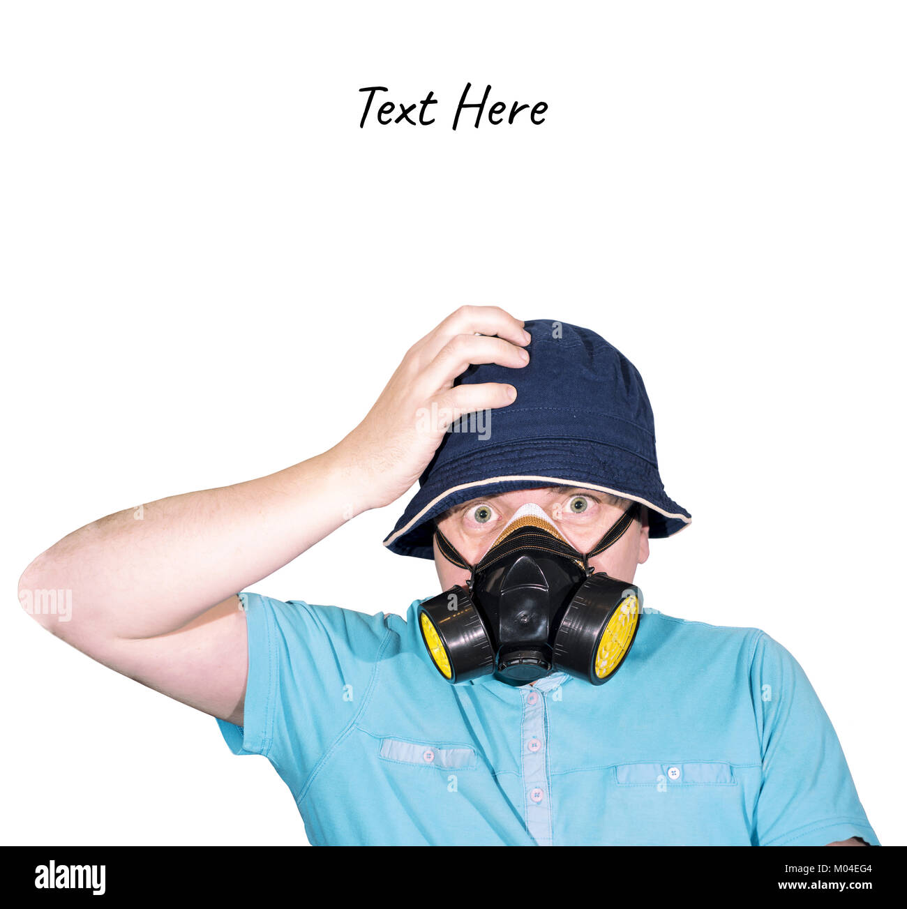 Gas mask man respirator hi-res stock photography and images - Alamy