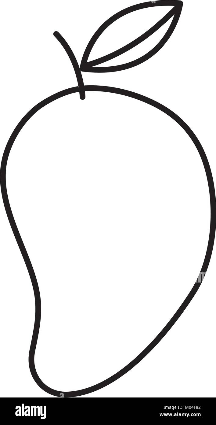 Fruit Mango Clipart Black And White - Gamer 4 Everbr