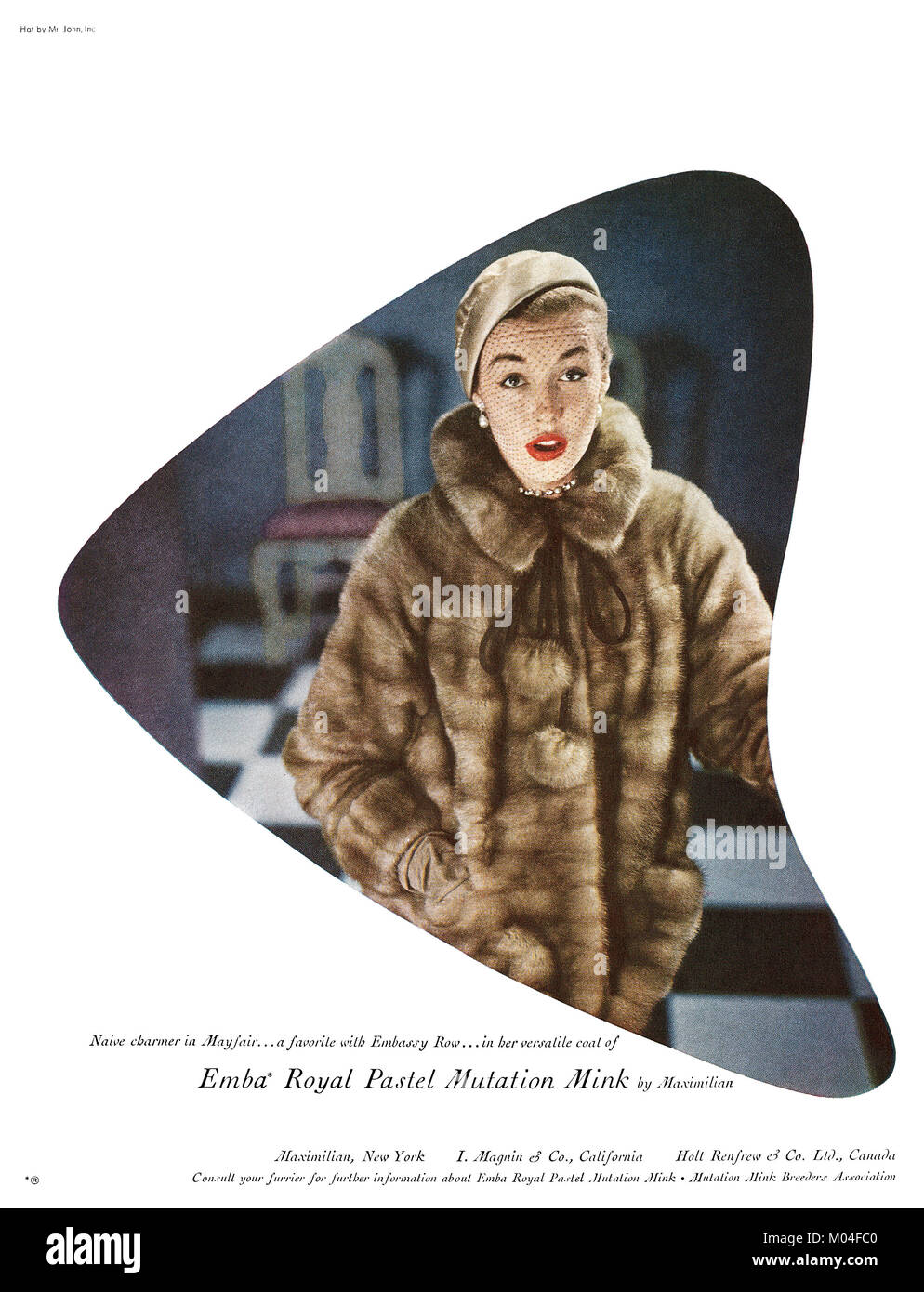 Vienna Long Straight Row Faux Fur Coat -  Denmark