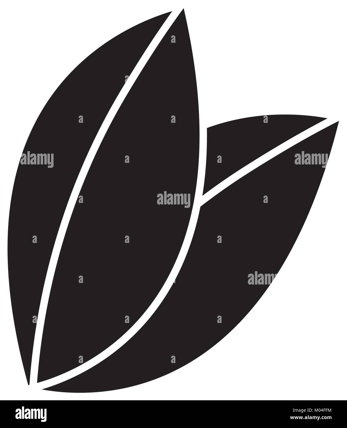 leaves icon image Stock Vector Image & Art - Alamy