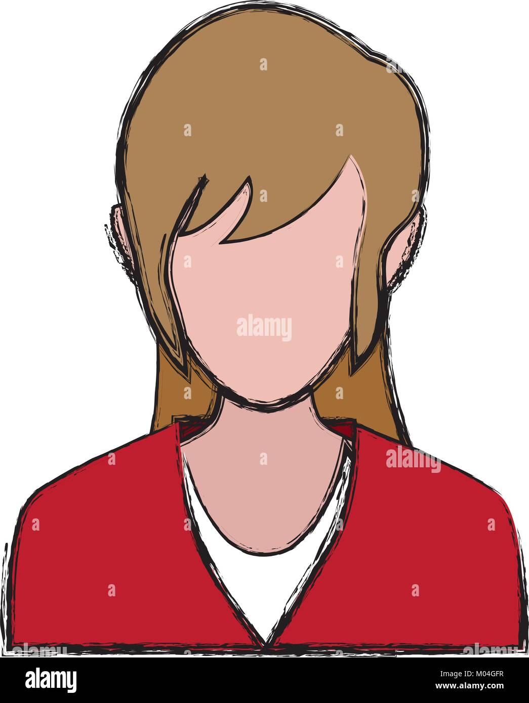 Faceless figure emotions hi-res stock photography and images - Alamy