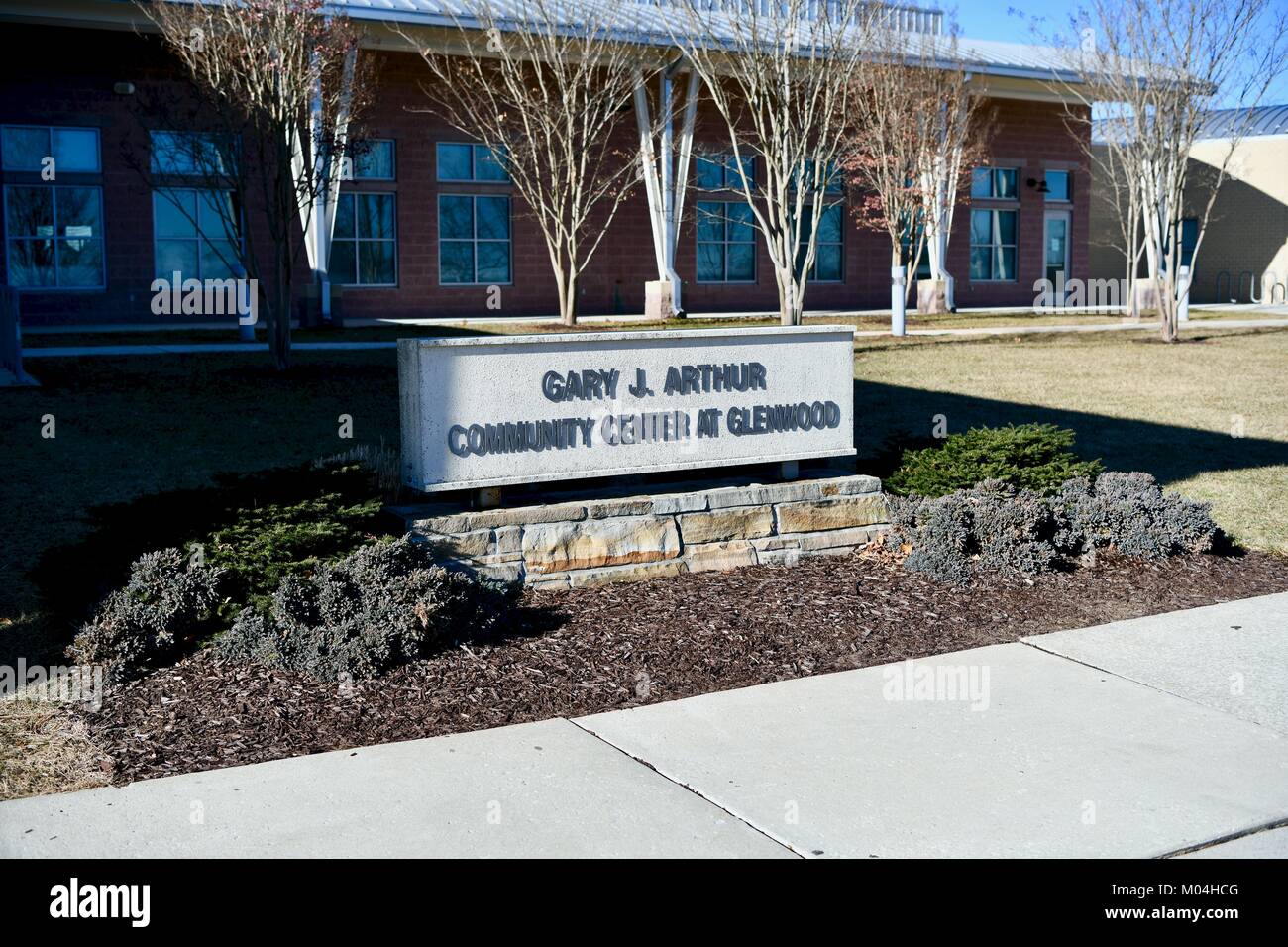 Gary J. Arthur Community Center at Glenwood, MD, USA Stock Photo Alamy