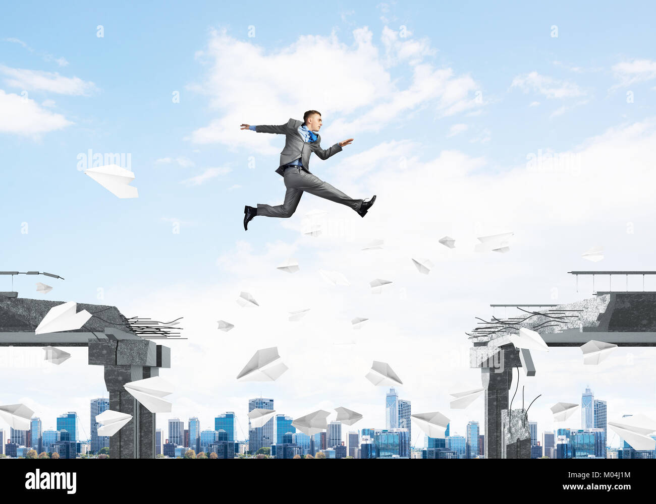 Problem and difficulties overcoming concept Stock Photo - Alamy
