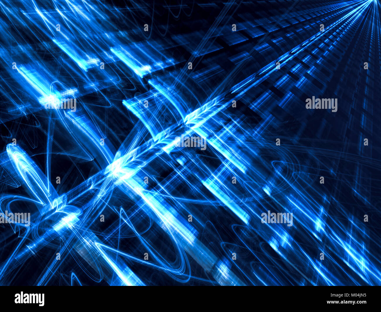 Technology background with light effects abstract computergenerated