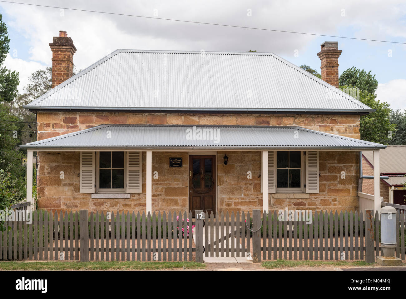 Old Bakery Cottage, Berrima, Southern Highlands, New South Wales, NSW, Australia Stock Photo