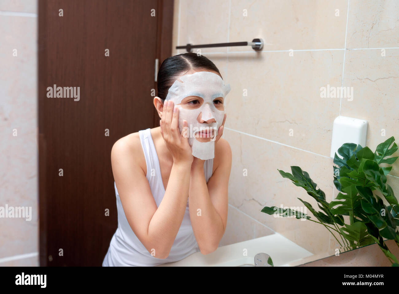 Download Korean Sheet Mask High Resolution Stock Photography And Images Alamy PSD Mockup Templates