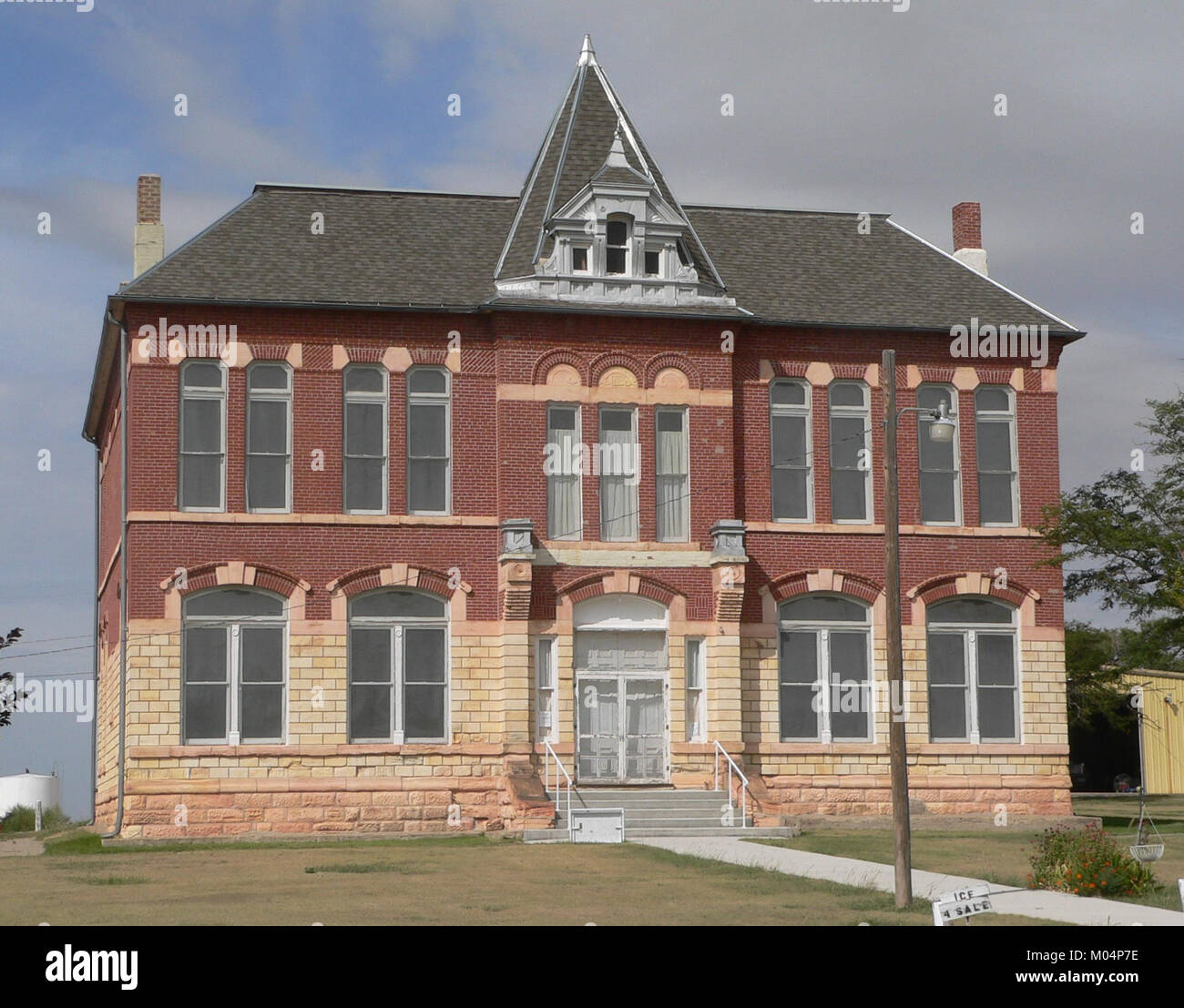 Butterfield Trail Museum (Russell Springs, KS) from ESE 1 Stock Photo