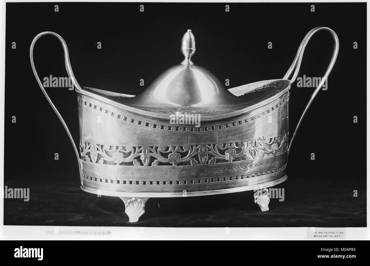 Butter dish MET 3520 Stock Photo Alamy