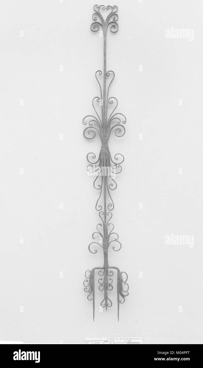 Broaching or toasting fork MET 27380 Stock Photo Alamy