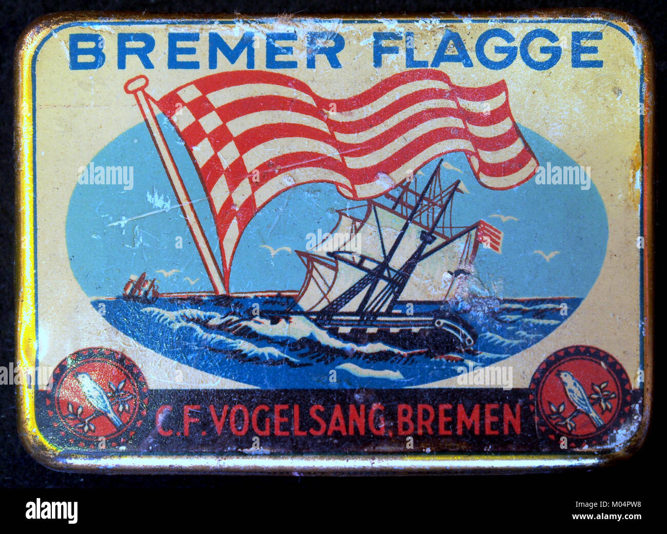 Bremer flagge tabakdose hi-res stock photography and images