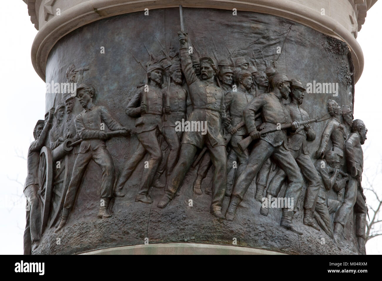 Confederate Memorial Monument, Montgomery, Alabama Stock Photo