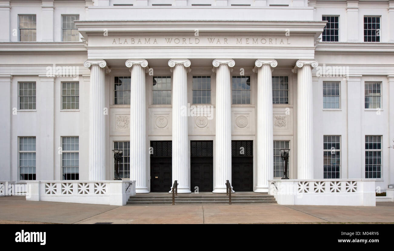 Alabama World War Memorial Stock Photo