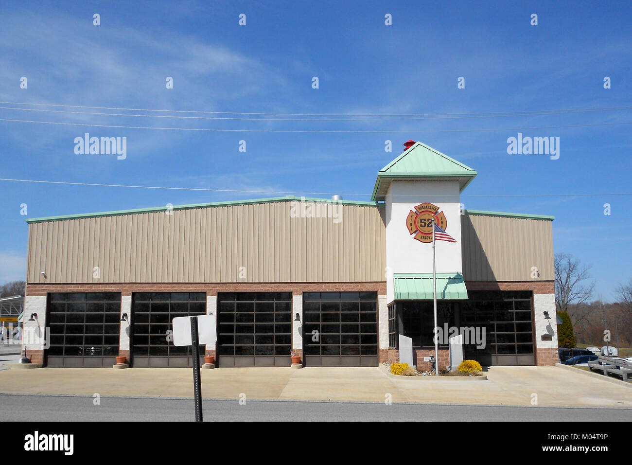 Brookhaven PA Fire Station Stock Photo Alamy