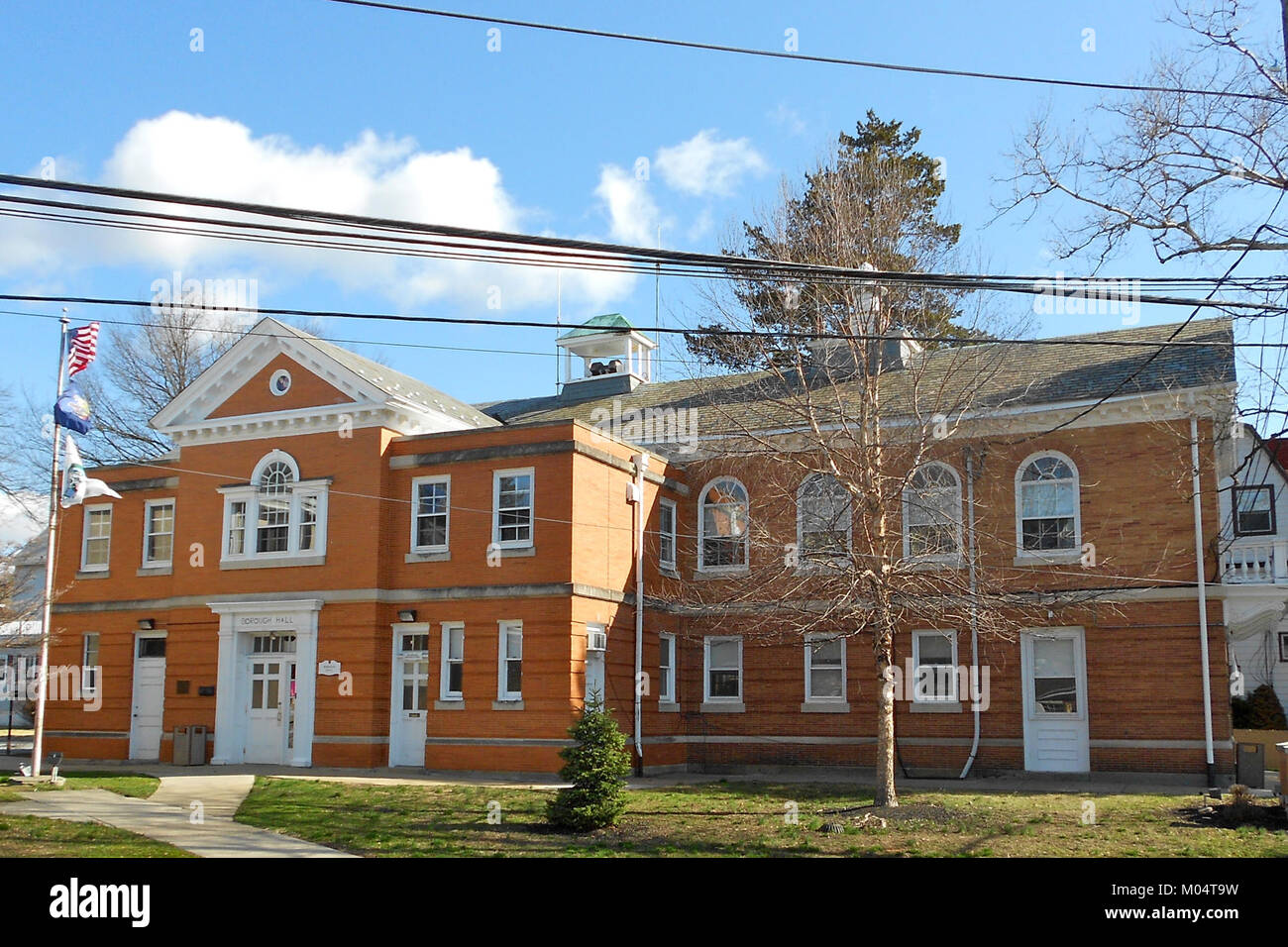 Borough Hall Ridley Park PA Stock Photo Alamy
