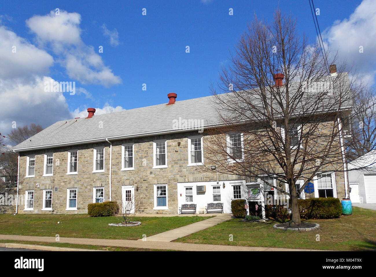 Borough Hall Rutledge, PA Stock Photo Alamy