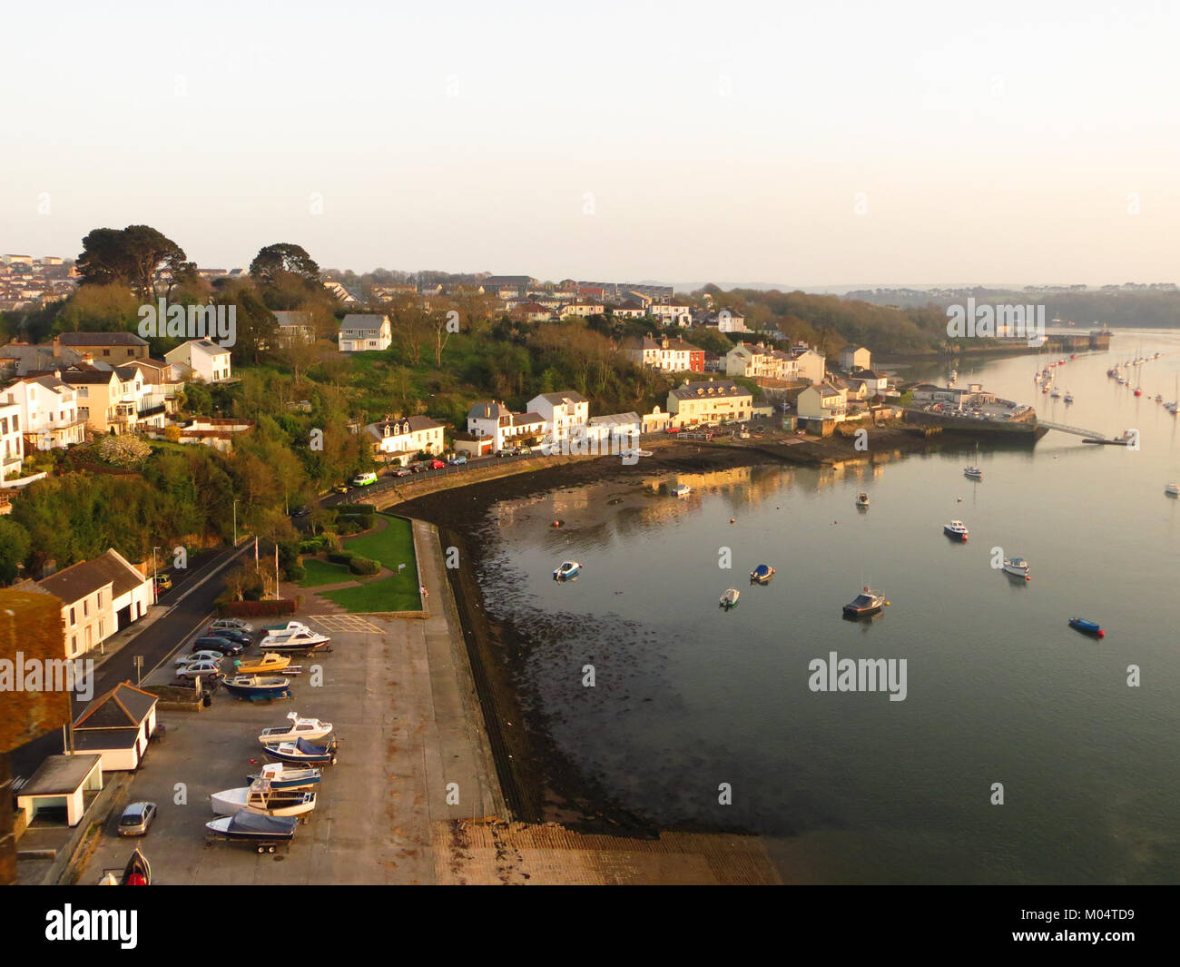 Photograph titled 'Bridge view', showing a scenic perspective of a ...