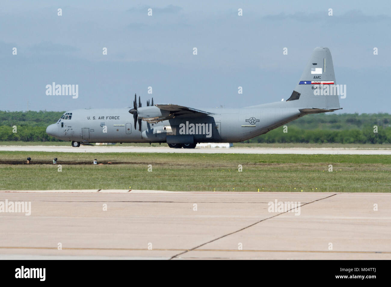 C130J Super Hercules Takeoff Dyess AFB 2015 2 Stock Photo Alamy