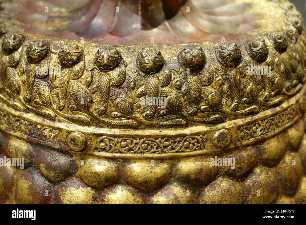 Bronze Votive Panel of Bhairava - Early 19thC Bronze Votive Panel of Bhairava - Early 19thC