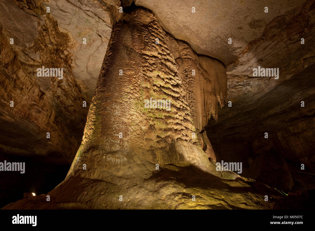 Cathedral Caverns, Scottsboro, Alabama Stock Photo