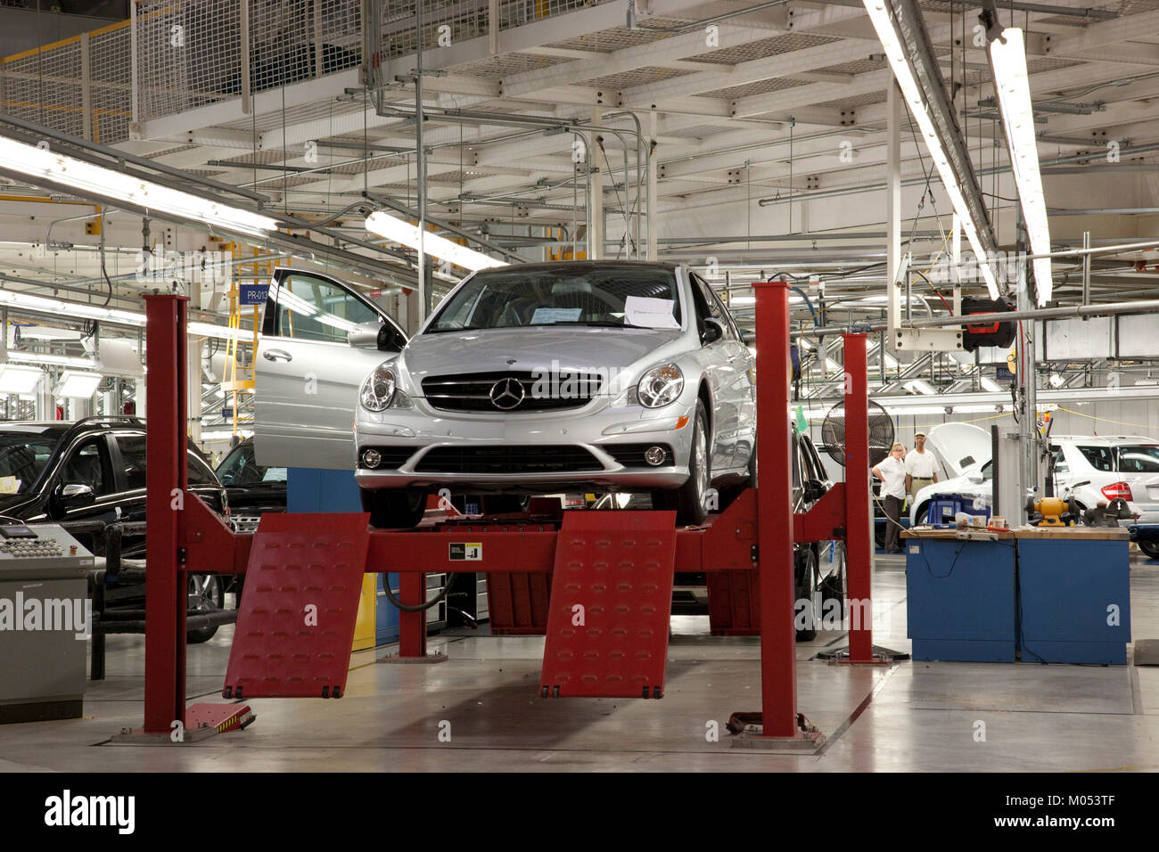 Mercedes-Benz Manufacturing Plant Stock Photo