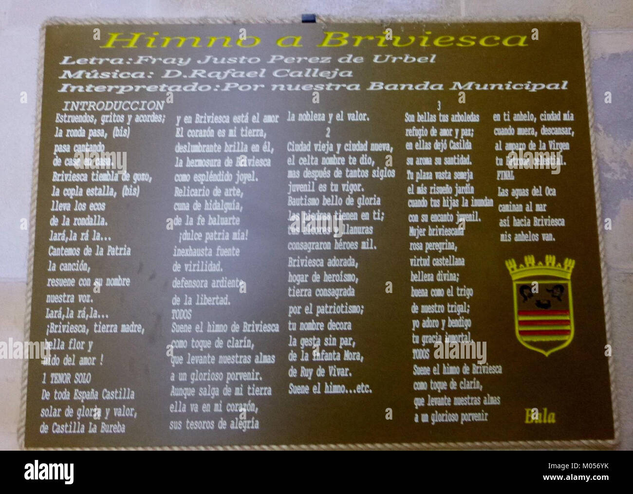 Briviesca Cultural Caja de Burgos 7 Stock Photo Alamy