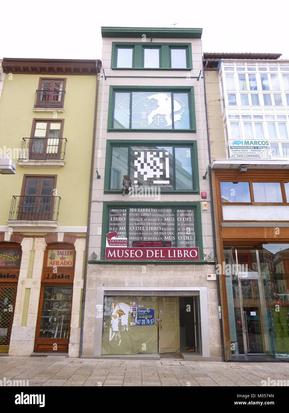 Burgos - Museo del Libro Fadrique de Basilea 1 Stock Photo - Alamy