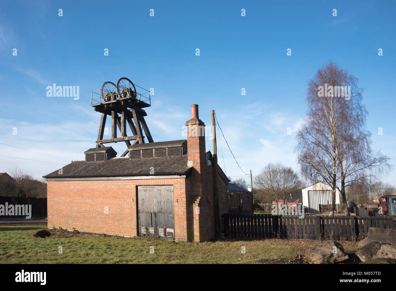 Mining tradition at Summerlee Industrial Museum, Coatbridge, Scotland. Stock Photo