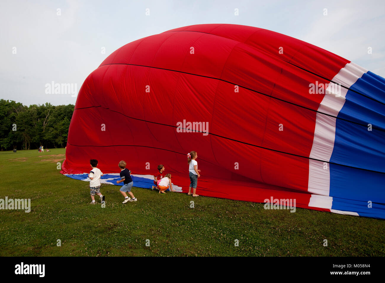 Hot Air Balloon Jubilee Festival, Decatur, Alabama Stock Photo
