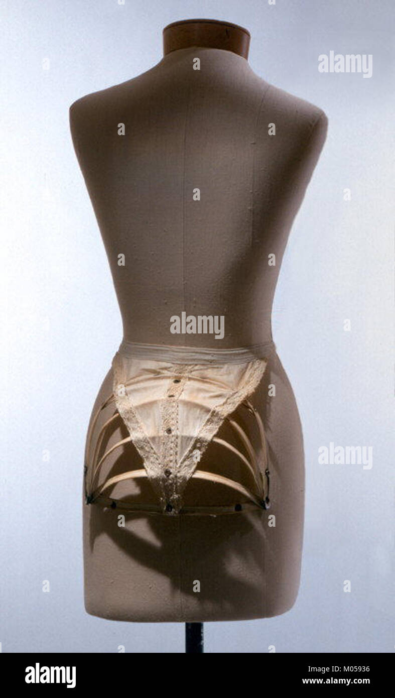 The bustle, held in The Metropolitan Museum of Art's collection, is a ...