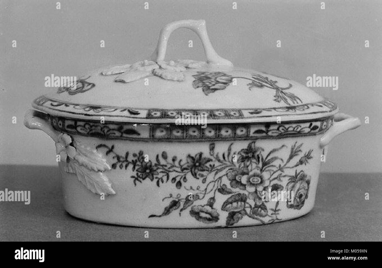 Butter dish with cover MET 66494 Stock Photo Alamy