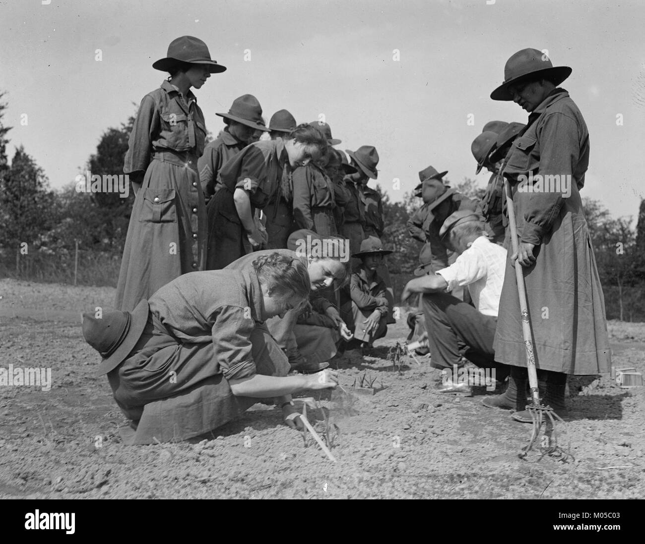 Planting seeds Black and White Stock Photos & Images - Alamy