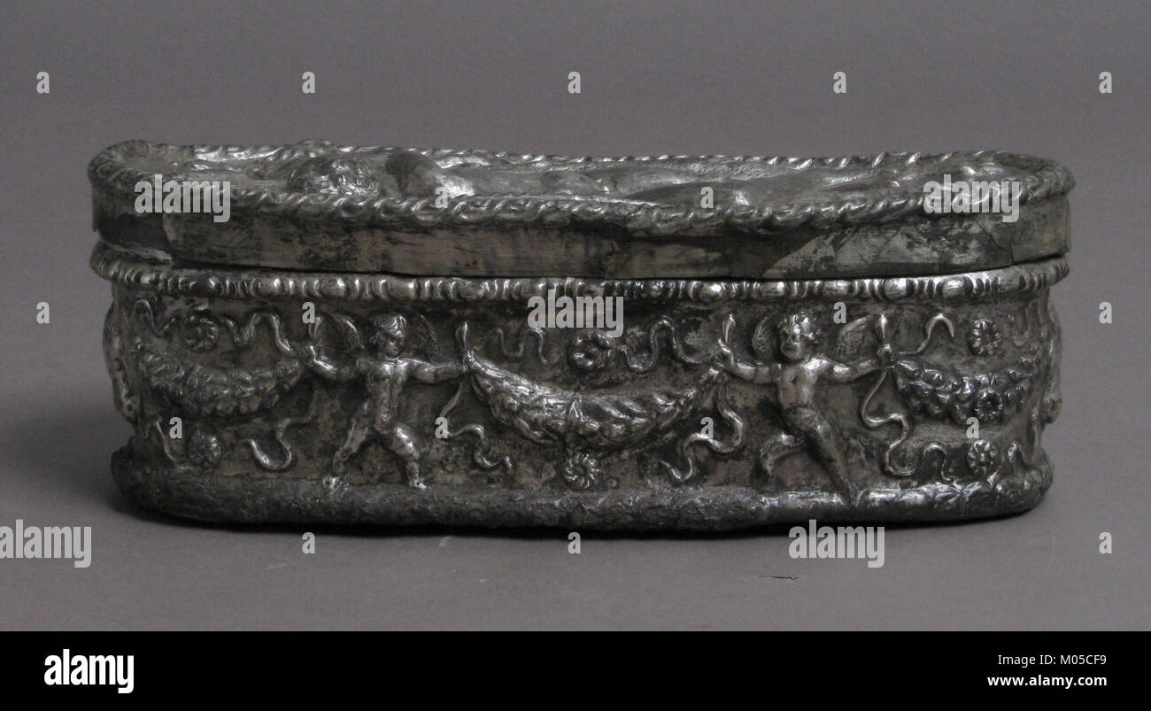 Box with Sleeping Eros MET sf4710033s3 Stock Photo Alamy