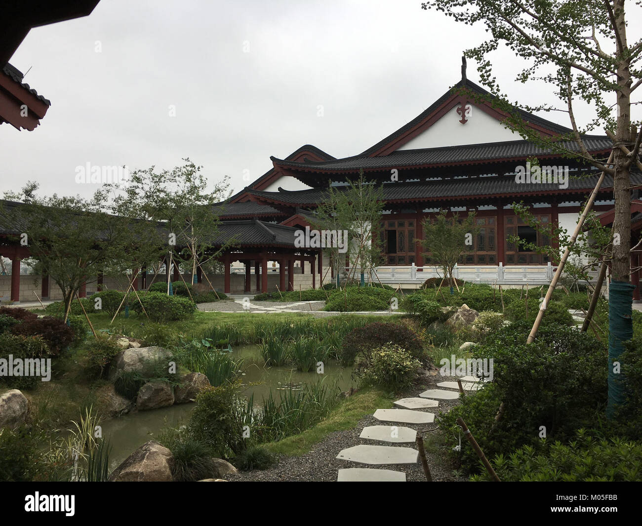 This image features the buildings of Qiushi Academy, showcasing ...