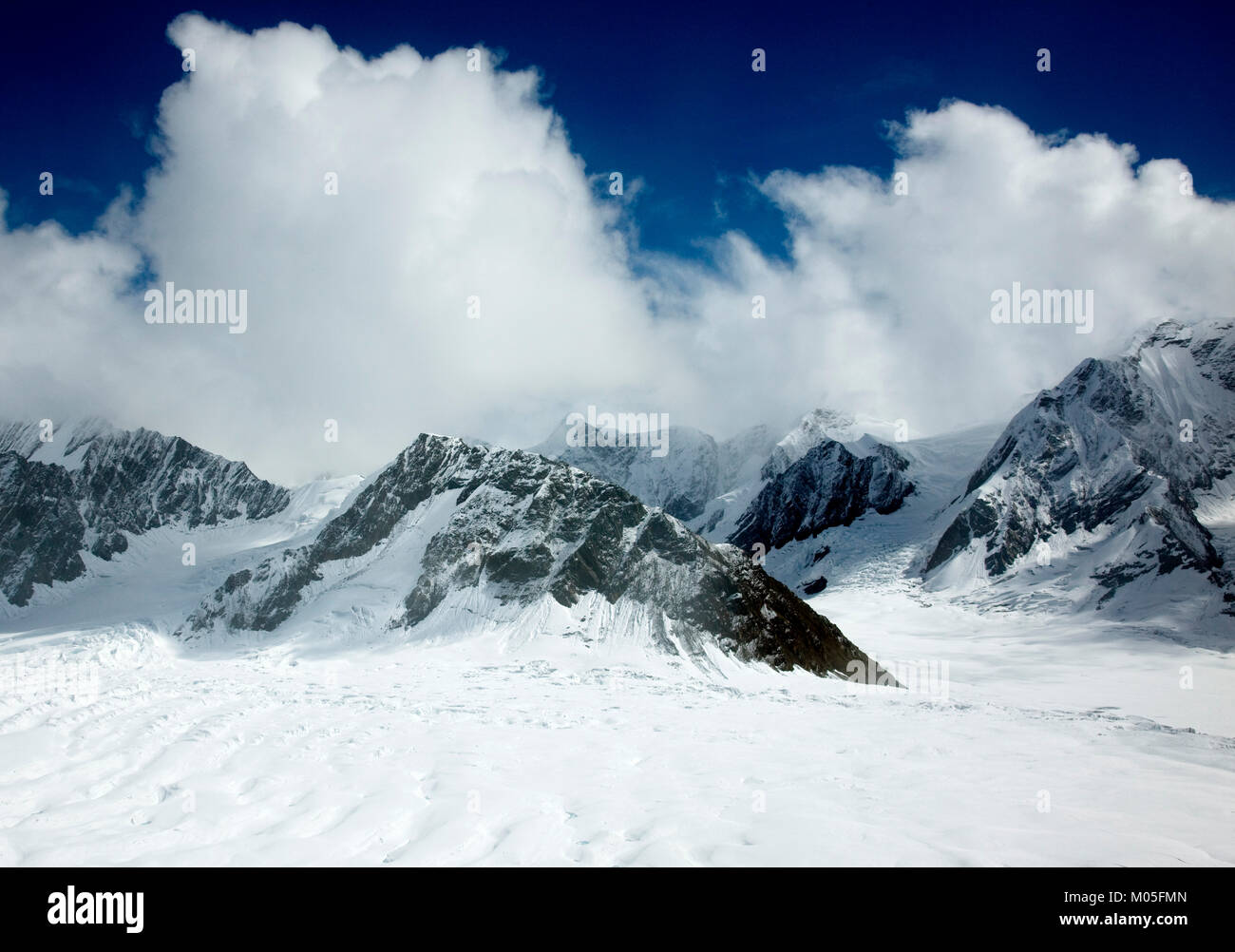 Ruth Gorge, Denali National Park, Alaska Stock Photo