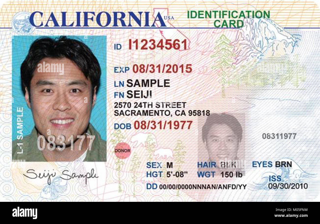 A California driverâ€™s license is an official stateissued