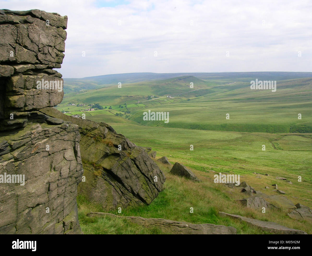 An image of Buckstones, a notable site located in the countryside ...