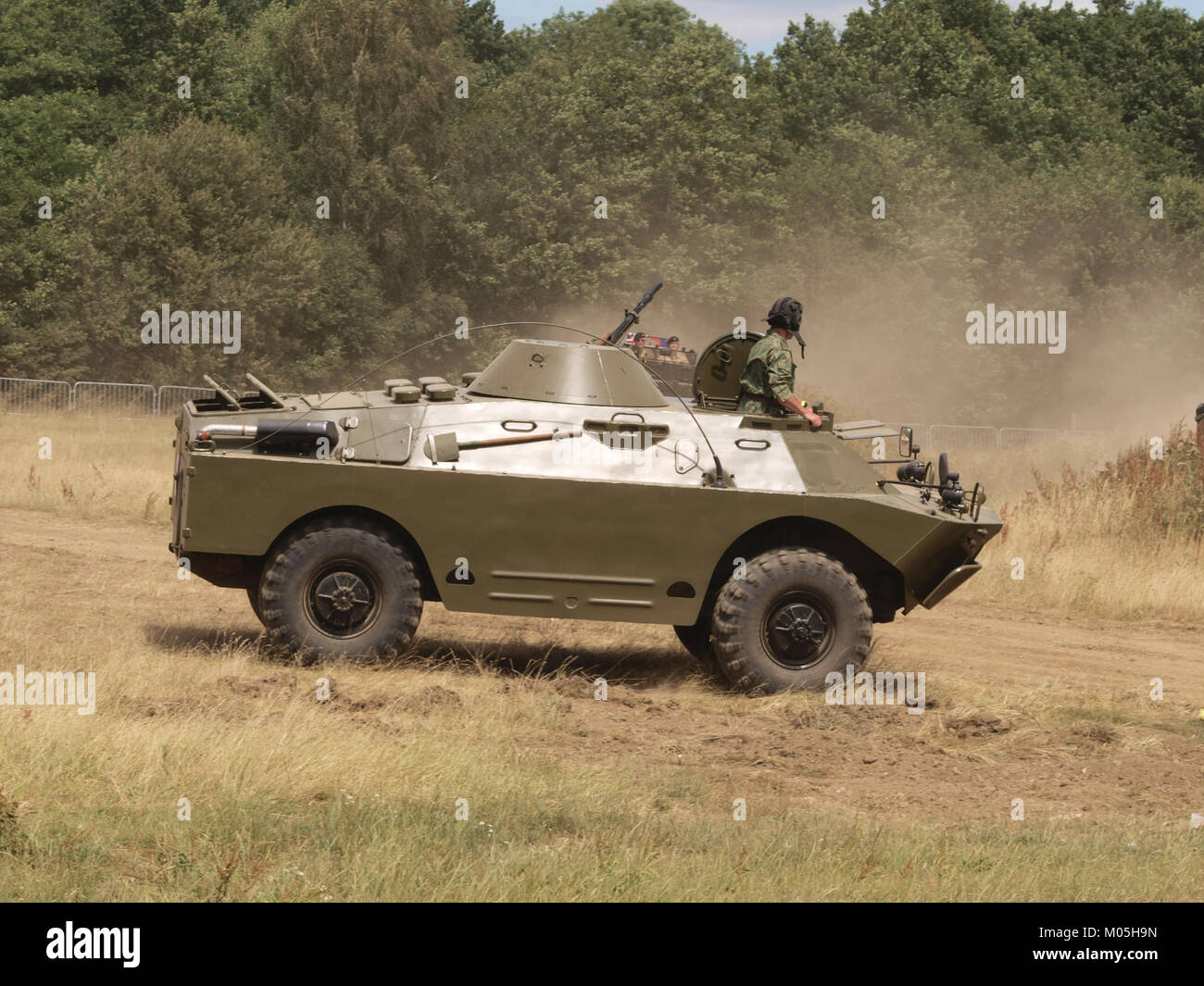 The BRDM-2 is a Soviet amphibious armored reconnaissance vehicle from ...