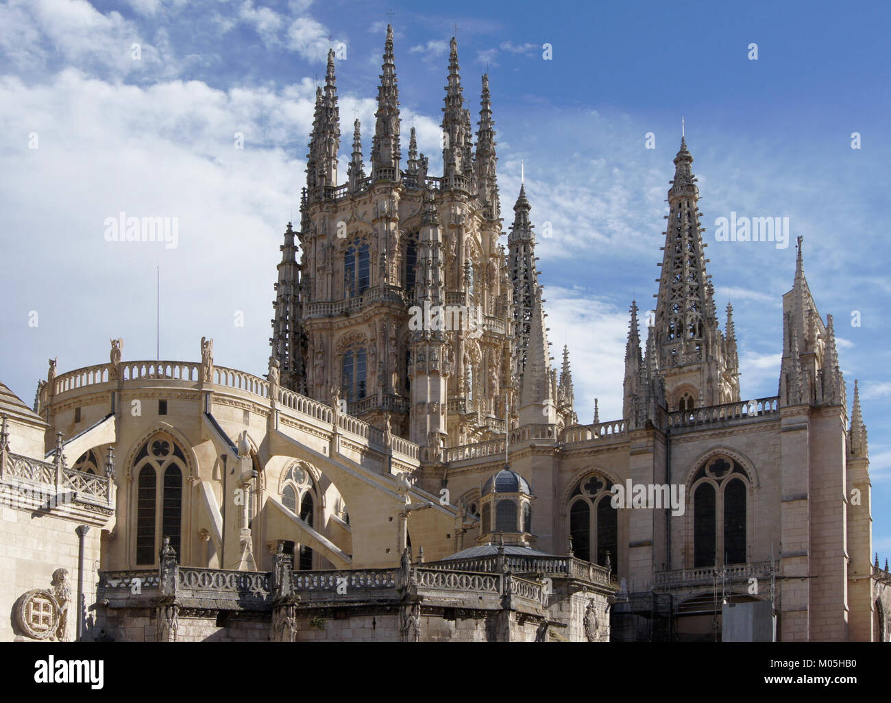 Burgos cathedral 1 Stock Photo
