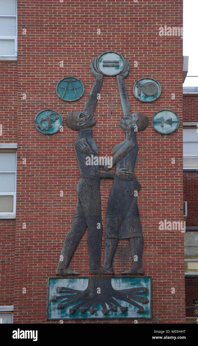 Equality Statue at Howard University Stock Photo
