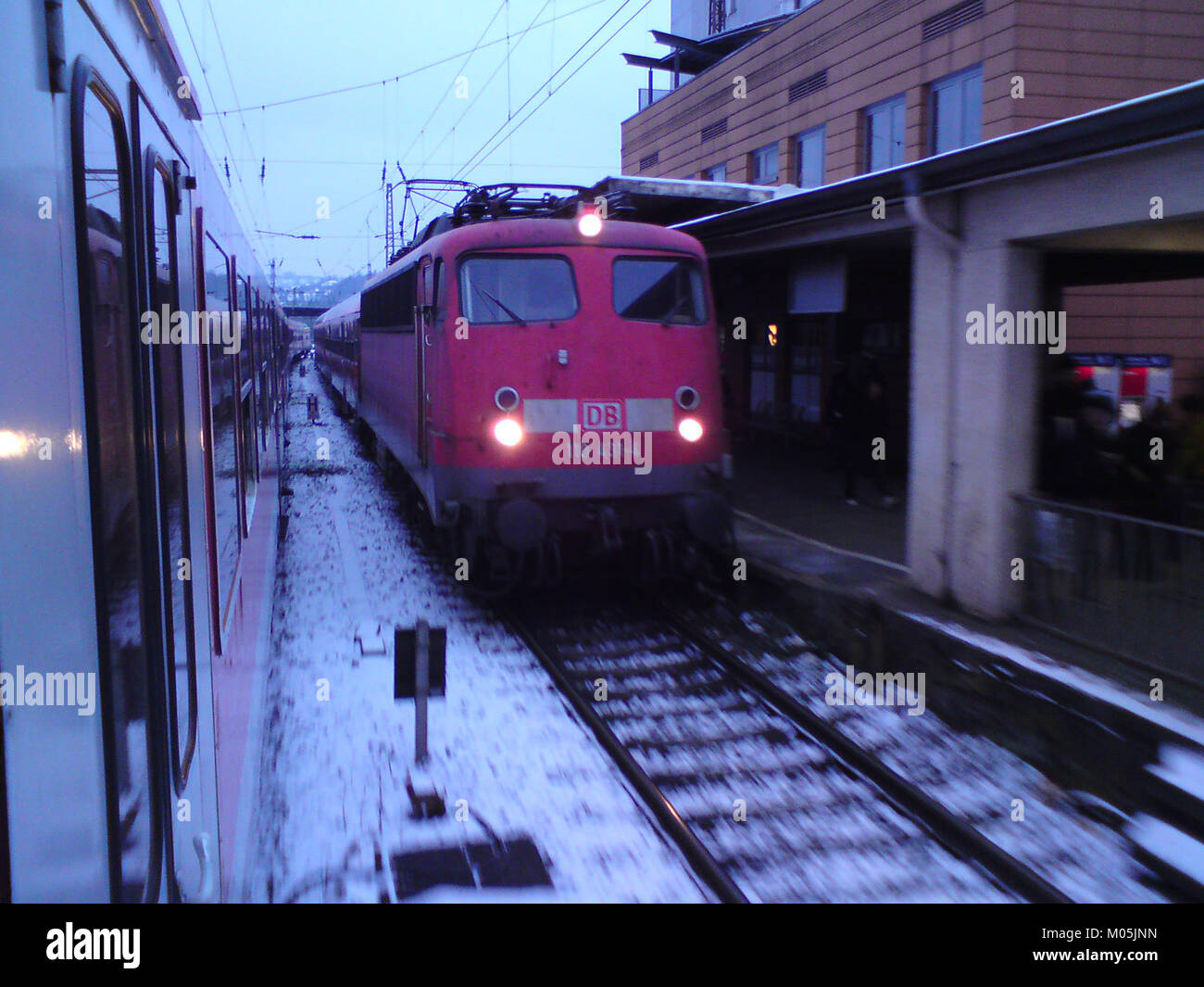 The BR 110 is a German electric locomotive, with this particular model ...