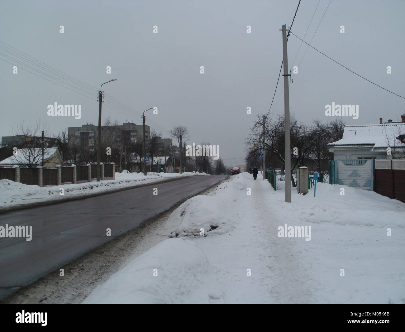 Byhovskaya refers to an area in Belarus, often associated with the village of Byhov. The village, located in the Homiel region, has historical significance dating back to ancient times. It is known for its cultural heritage and rural landscape. Stock Photo