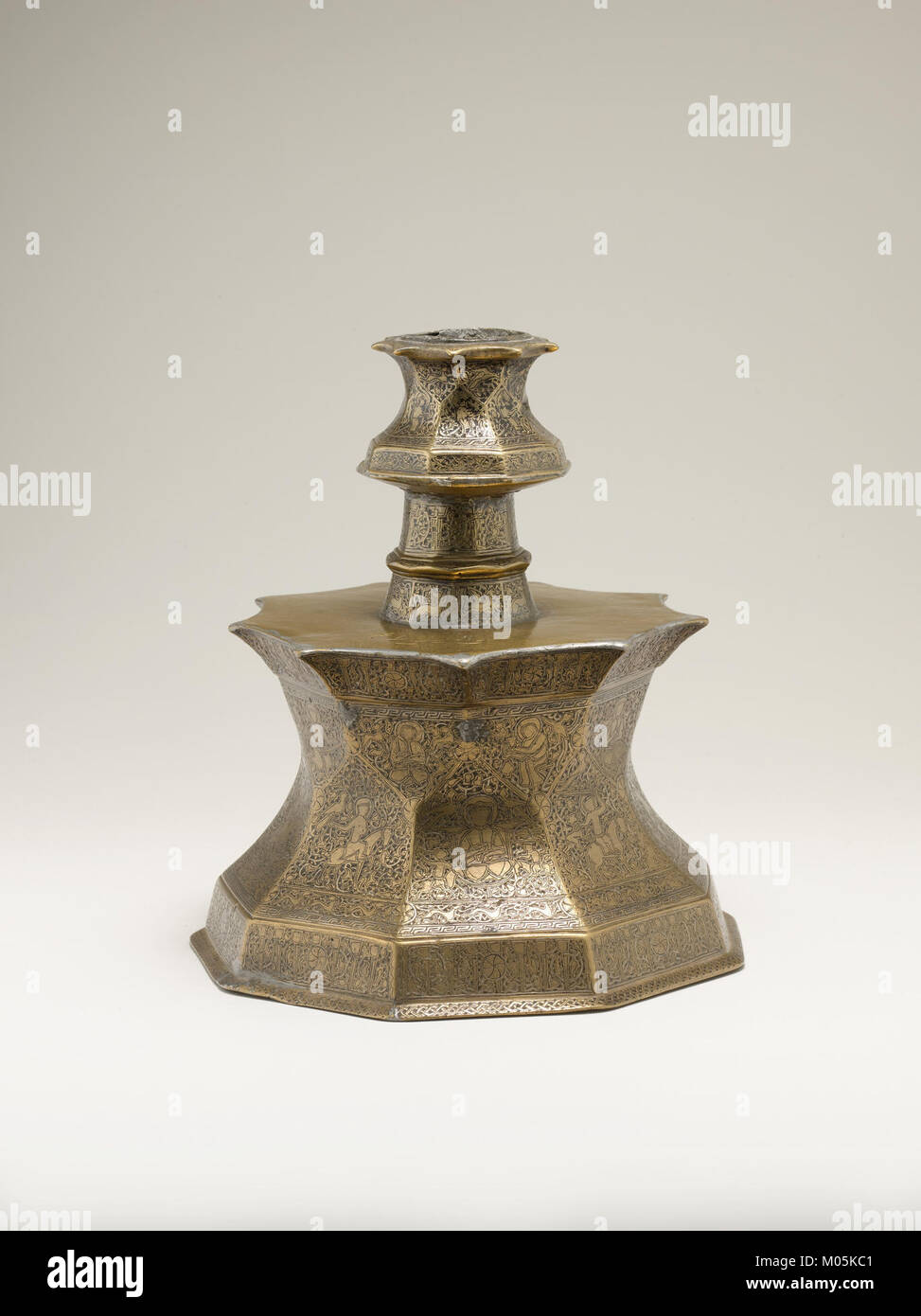 Candlestick with Figural Imagery MET DP246482 Stock Photo