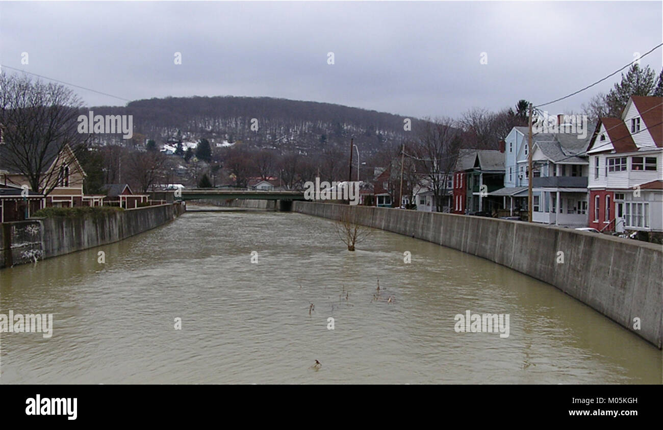 Canacadea Creek Hornell NY Stock Photo Alamy