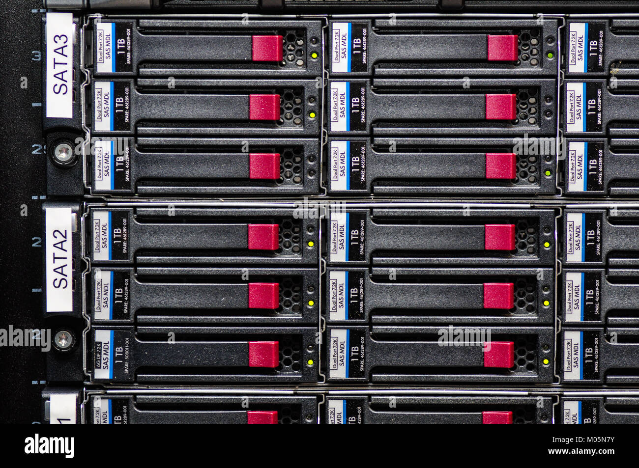 Network storage Stock Photo