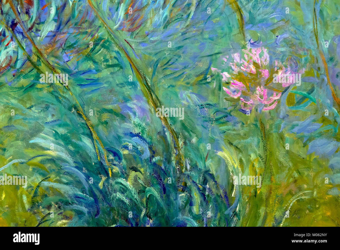 Detail, Agapanthus, Claude Monet, 1914-1926 Stock Photo - Alamy