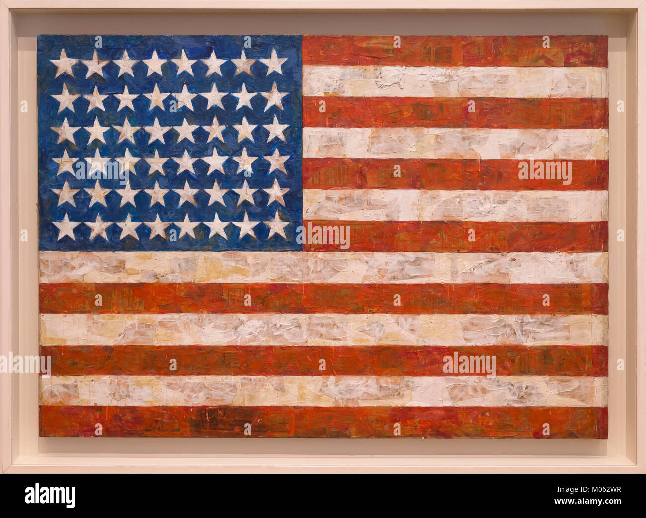 Flag, Jasper Johns, 1954-1955, Stock Photo