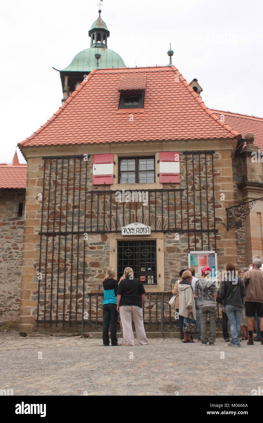 Bouzov Castle in the Czech Republic is a historic Gothic fortress with ...