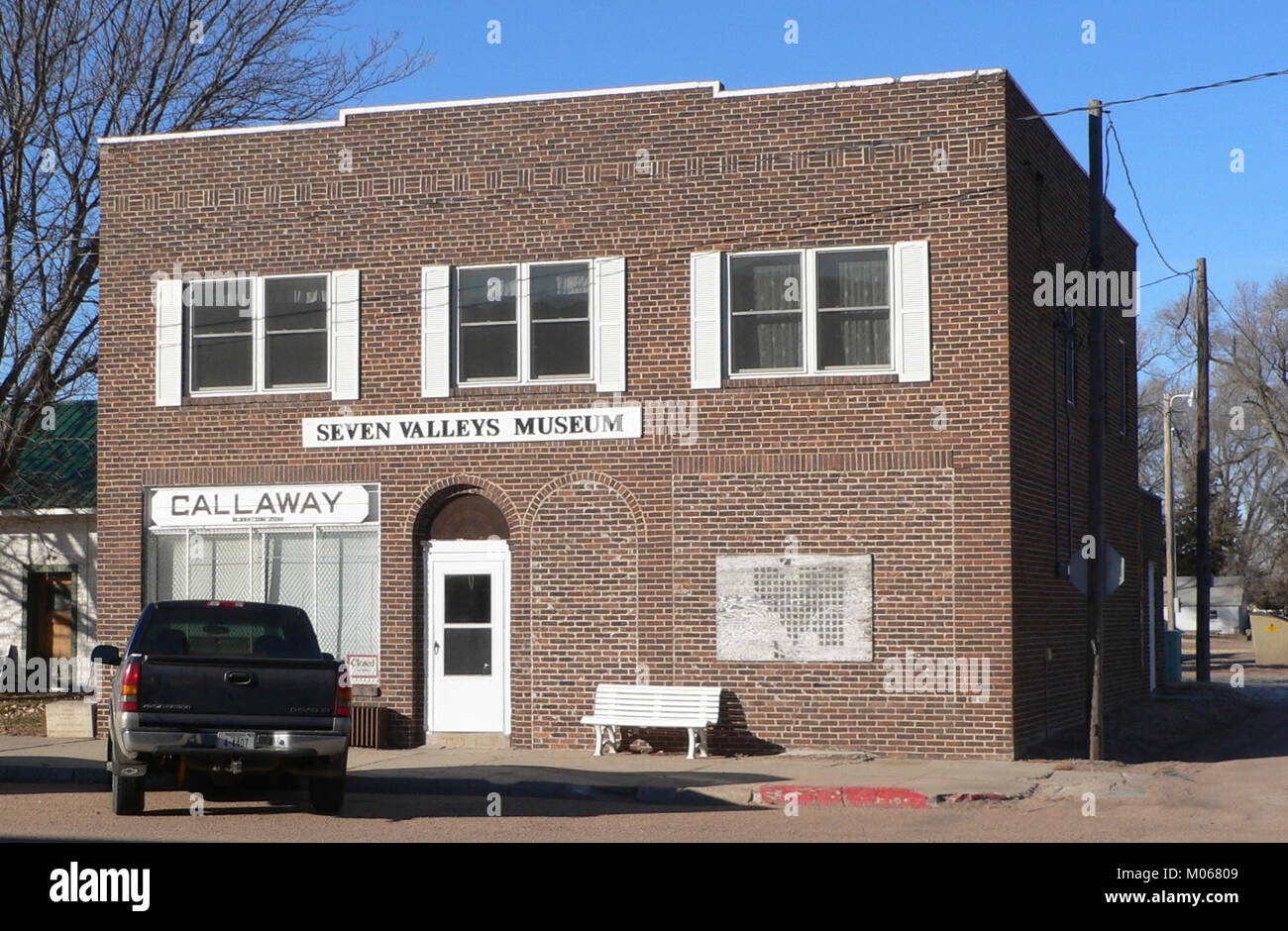 Callaway, Nebraska Seven Valleys Museum Stock Photo Alamy