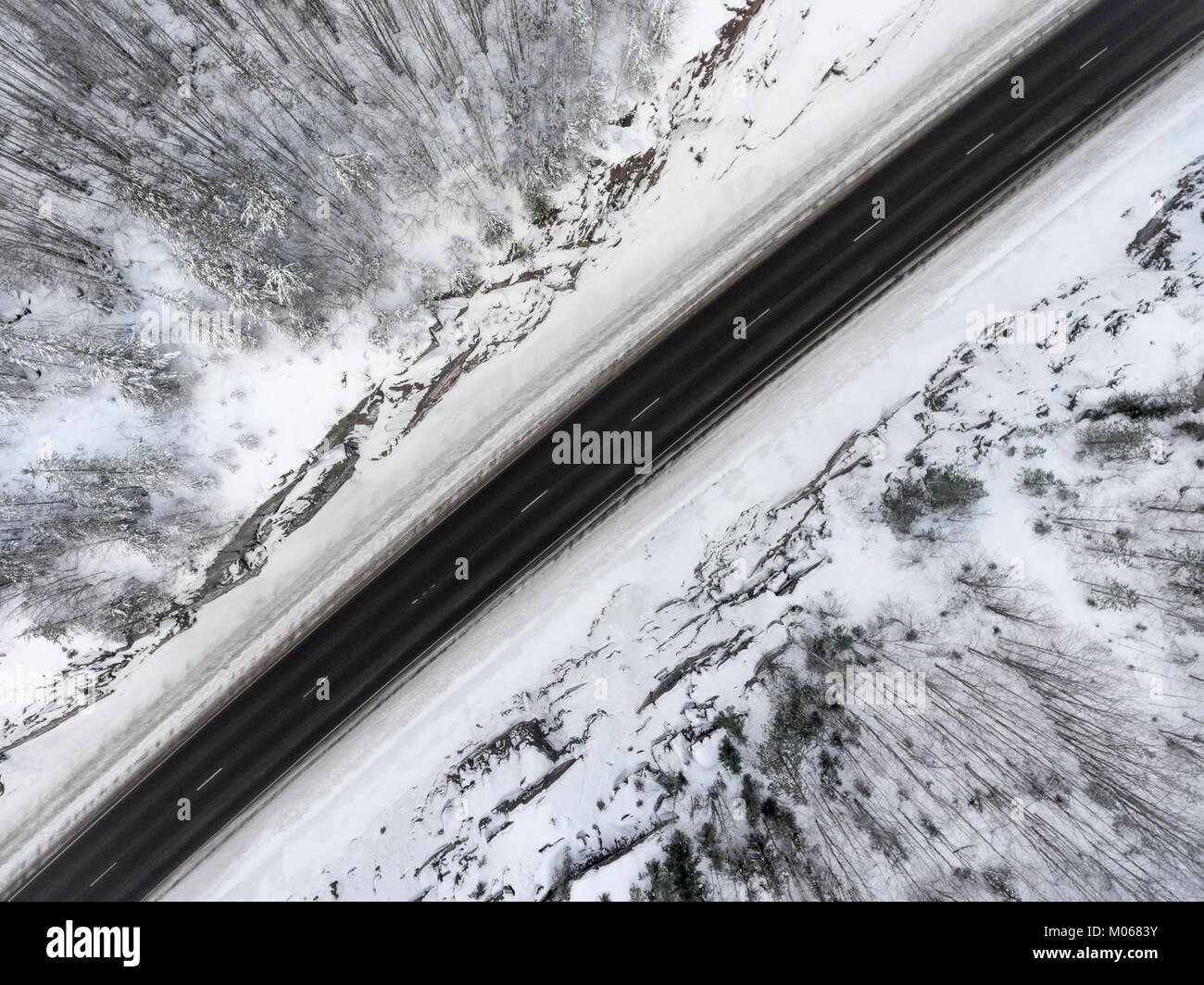 Top View At The Mountain Highway In North Of Russia Snowy Rocky Terrain And Asphalt Road Stock Photo Alamy Top View At The Mountain Highway In North Of Russia Snowy Rocky Terrain And Asphalt Road Stock Photo Alamy