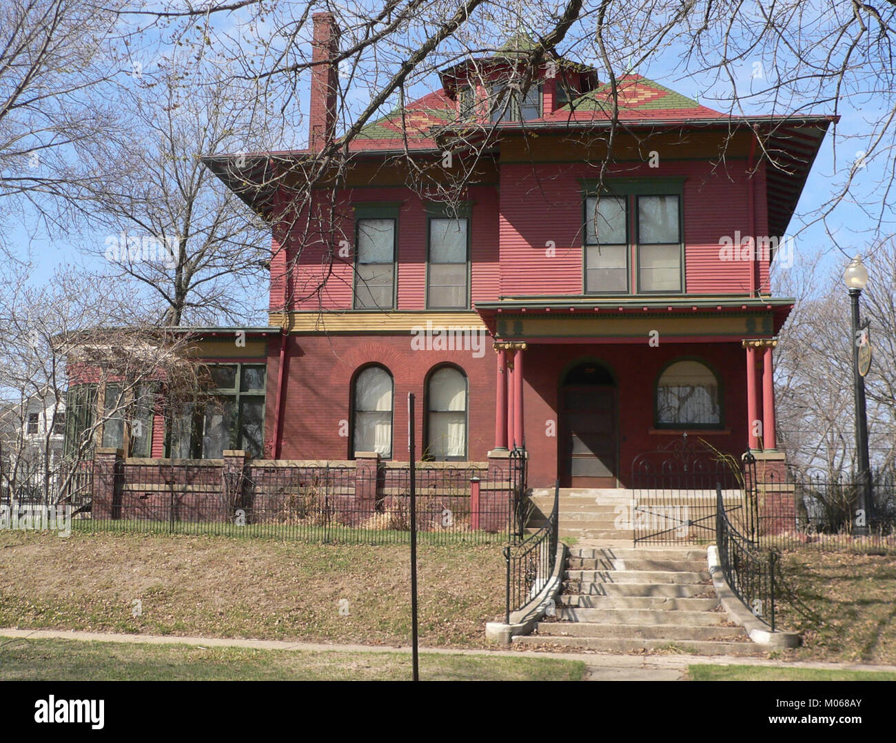 Burkam house (Sioux City) from E 1 Stock Photo Alamy